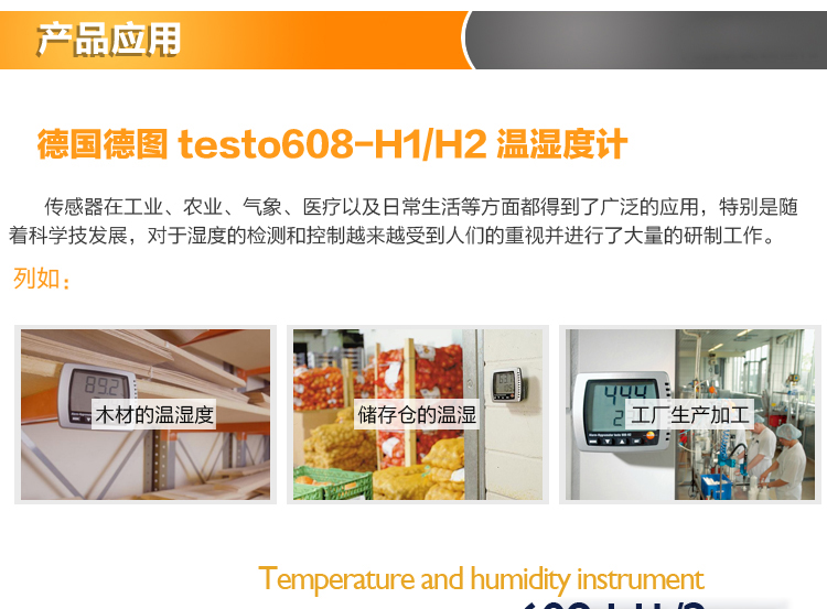 德图TESTO 608-H1温湿度计