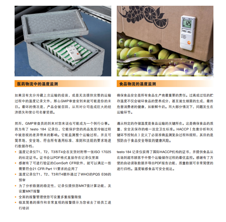 德图testo 184 H1 USB型温湿度记录仪