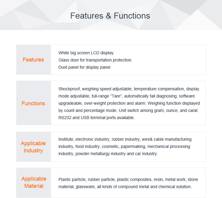 FA Analytical balance