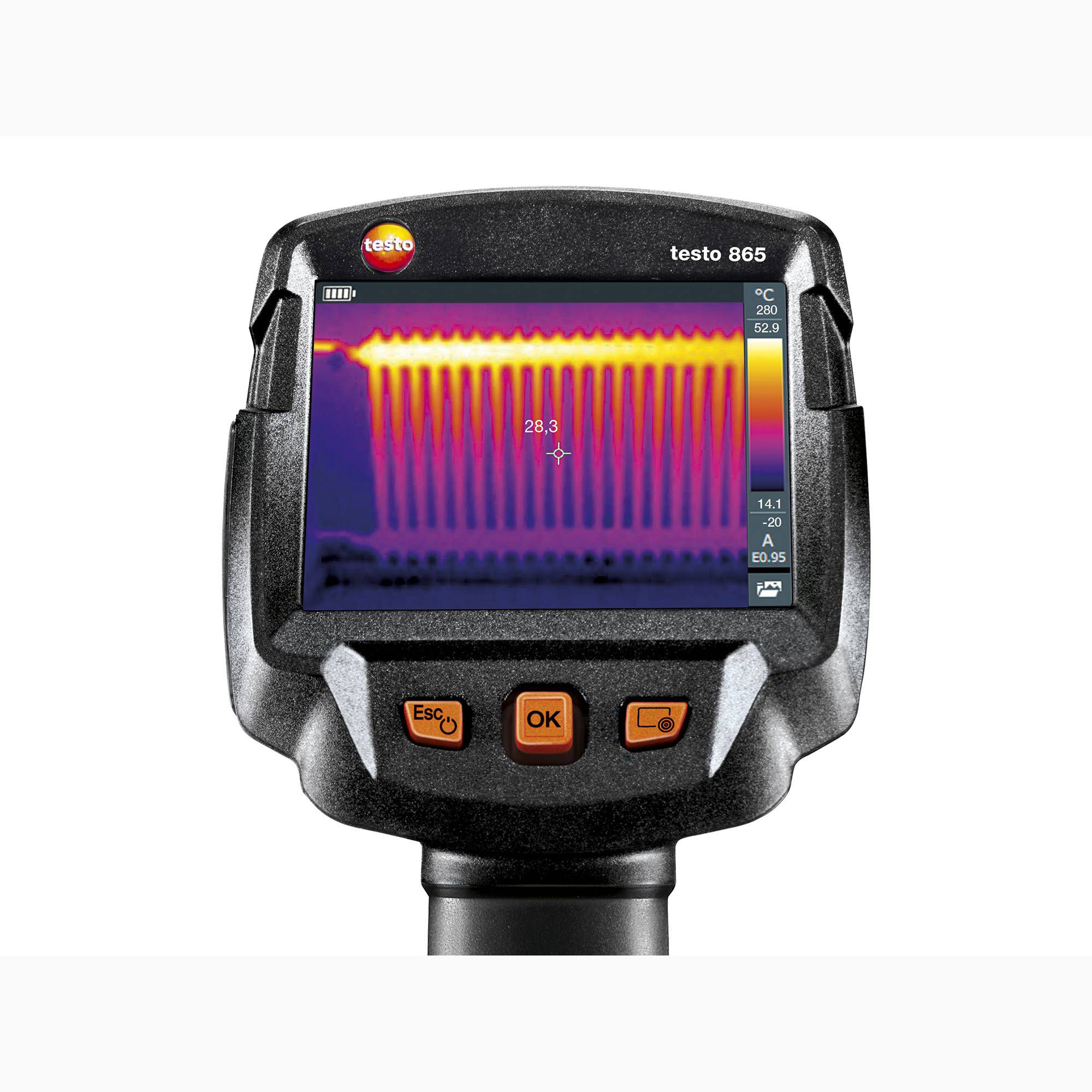 德国德图testo 865 - 入门级热像仪(160 x 120红外像素)