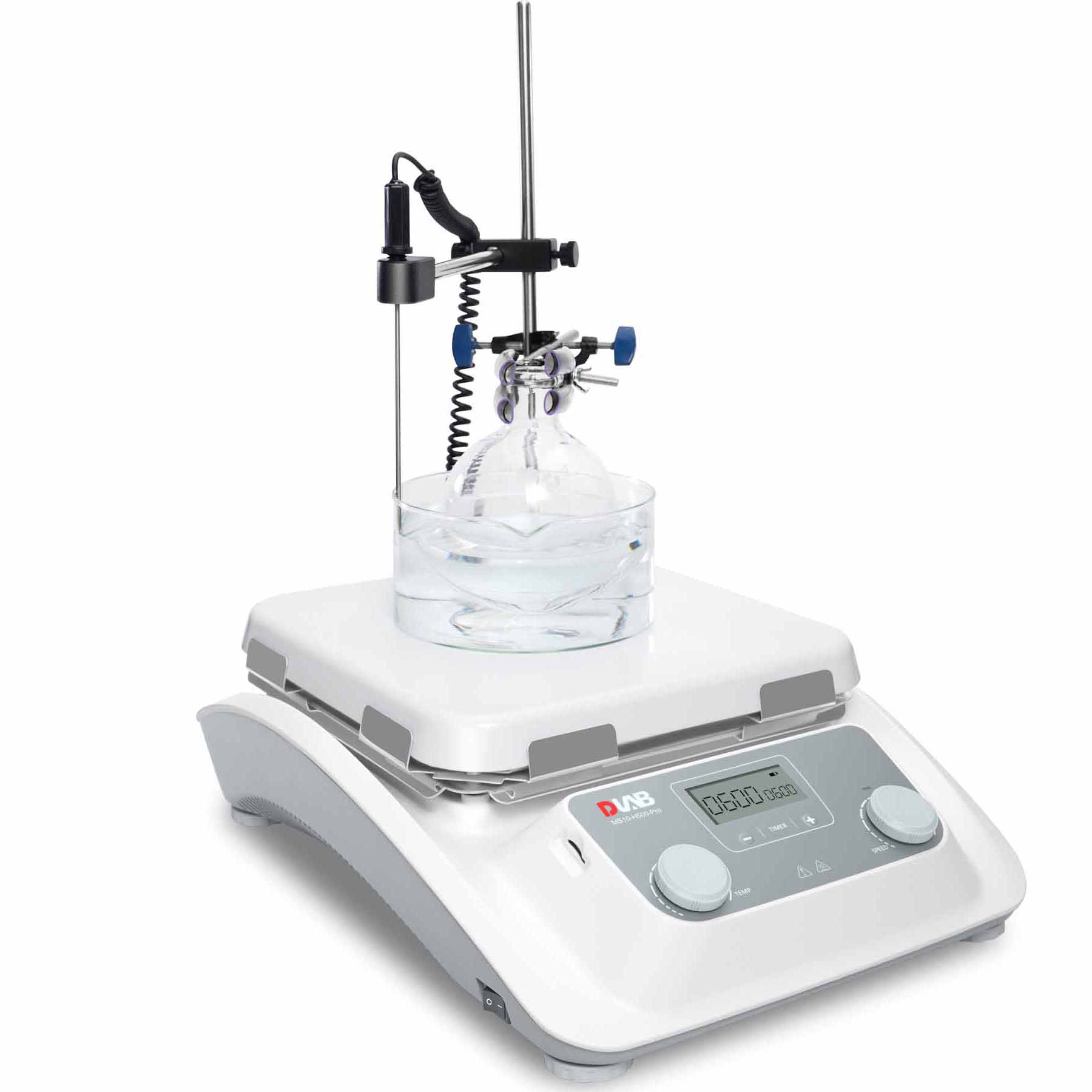 DLAB HotPlate & Magnetic Stirrers MS10-H500-PRO LCD Digital Magnetic Hotplate Stirrer